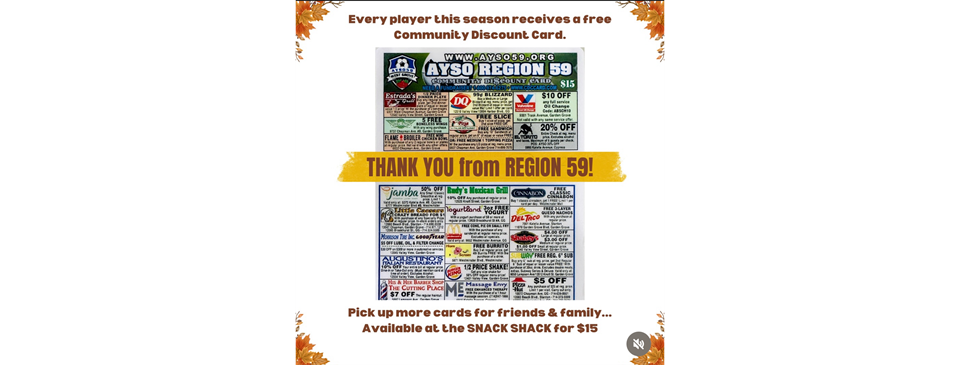 FREE Community Discount Card - additional ones for $15 each