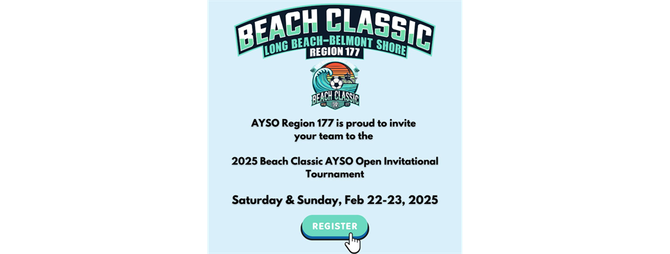 Beach Classic Tournament - Sat., 02/22 and Sun., 02/23